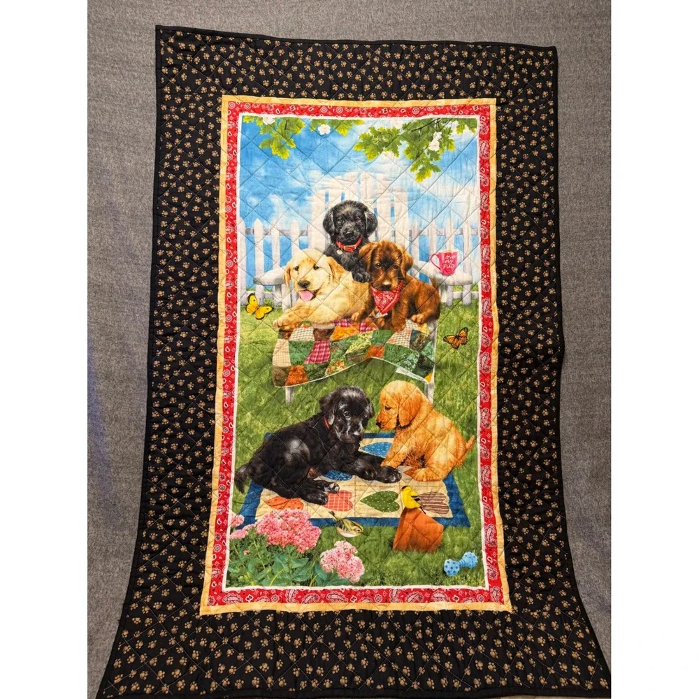 Handmade charming quilted